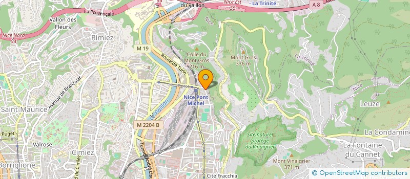 localisation de l'entreprise MONSIEUR YASSINE RAISS à NICE