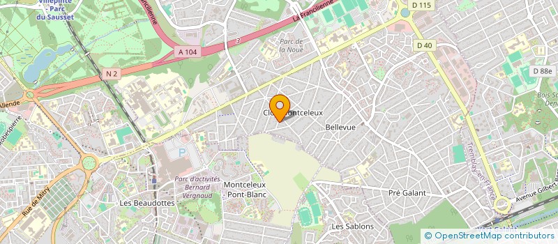 localisation de l'entreprise MONSIEUR YASSINE SAAFI à VILLEPINTE