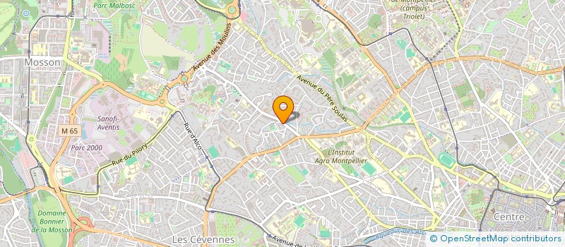 localisation de l'entreprise MONSIEUR YASSINE SABRI à MONTPELLIER