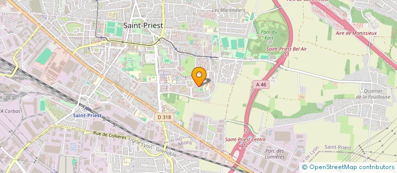 localisation de l'entreprise MONSIEUR YASSINE SAHOULI  SAINT-PRIEST