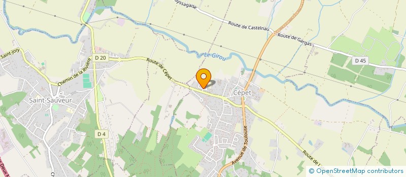 localisation de l'entreprise MONSIEUR YASSINE SAIDI  CEPET