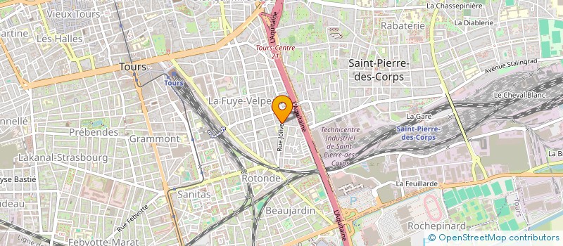 localisation de l'entreprise MONSIEUR YASSINE SAIDI  TOURS