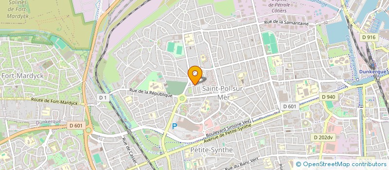 localisation de l'entreprise MONSIEUR YASSINE SAINT POL SUR MER à DUNKERQUE