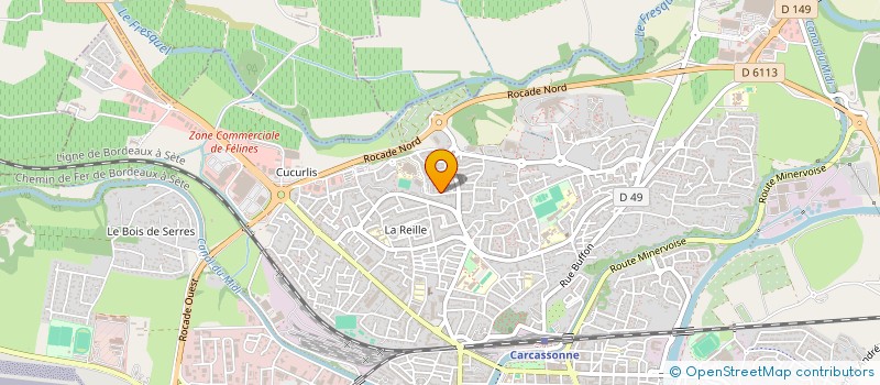 localisation de l'entreprise MONSIEUR YASSINE SALMI à CARCASSONNE