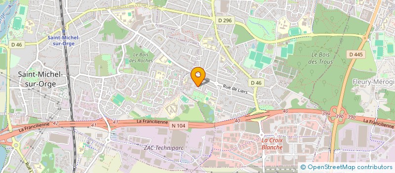 localisation de l'entreprise MONSIEUR YASSINE SAOUDI  SAINTE-GENEVIEVE-DES-BOIS