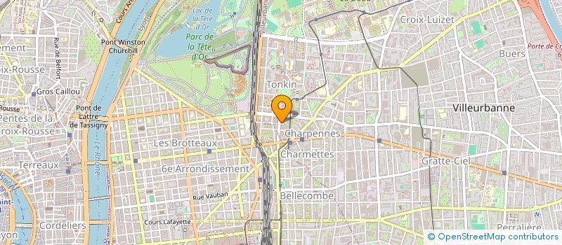 localisation de l'entreprise MONSIEUR YASSINE SAOUDI  VILLEURBANNE