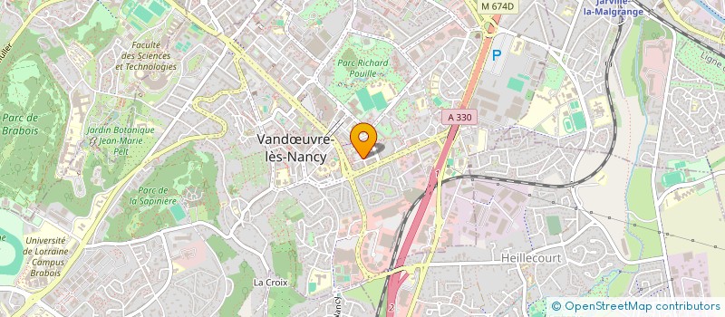 localisation de l'entreprise MONSIEUR YASSINE SAYOUR  VANDUVRE-LES-NANCY