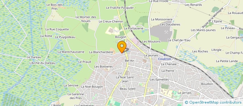 localisation de l'entreprise MONSIEUR YASSINE SENANE à COUERON