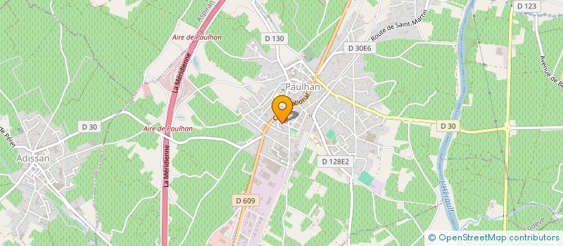 localisation de l'entreprise MONSIEUR YASSINE SGHIR  PAULHAN