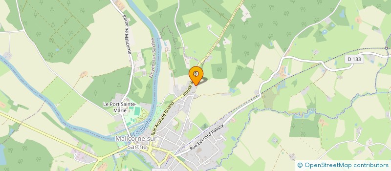 localisation de l'entreprise MONSIEUR YASSINE SHITALOU  MALICORNE-SUR-SARTHE