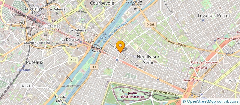 localisation de l'entreprise MONSIEUR YASSINE SI-LARBI à NEUILLY-SUR-SEINE