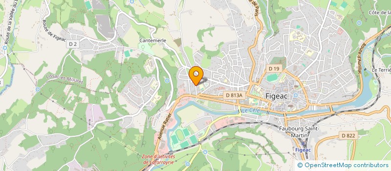 localisation de l'entreprise MONSIEUR YASSINE SLIMI  FIGEAC