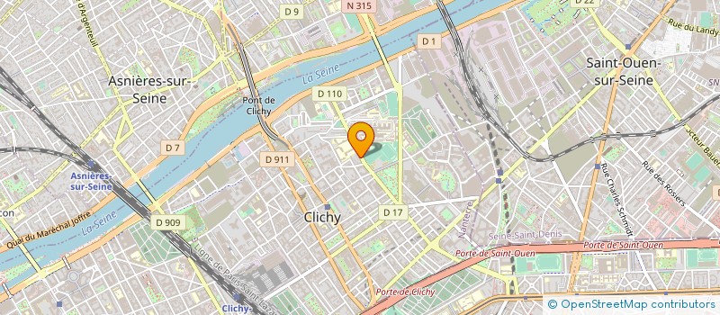 localisation de l'entreprise MONSIEUR YASSINE SOLTANI à CLICHY