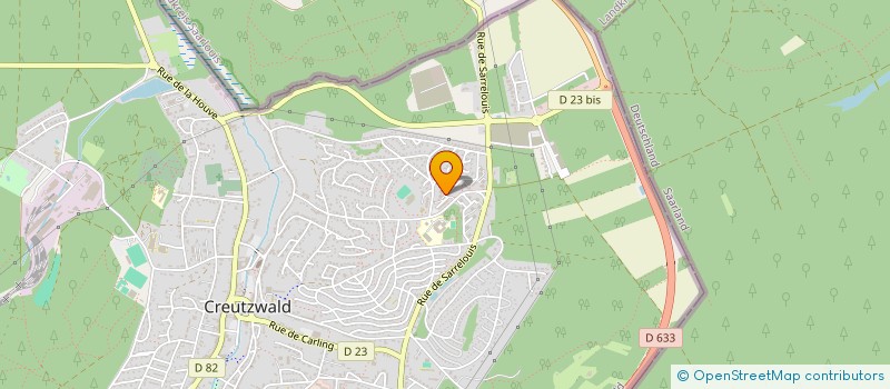 localisation de l'entreprise MONSIEUR YASSINE TAAKILI  CREUTZWALD