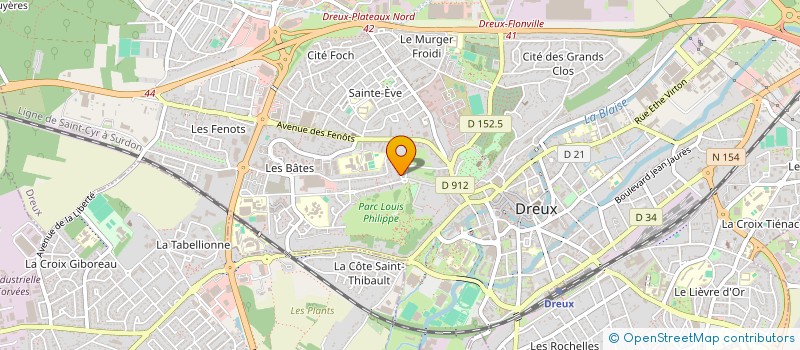 localisation de l'entreprise MONSIEUR YASSINE TABIH à DREUX