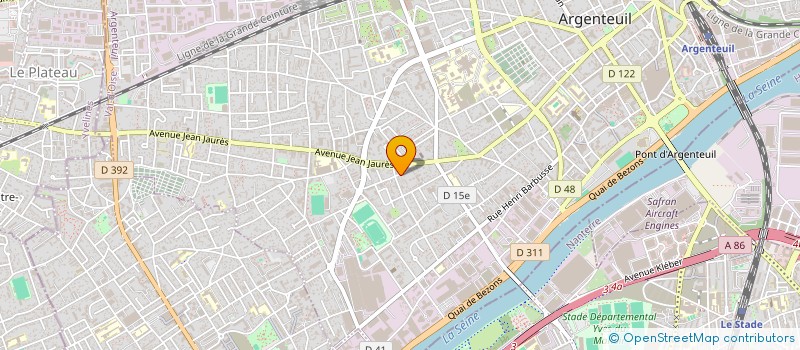 localisation de l'entreprise MONSIEUR YASSINE TAHIR  ARGENTEUIL