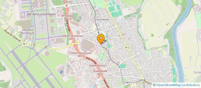 localisation de l'entreprise MONSIEUR YASSINE TAMIMY  BLAGNAC