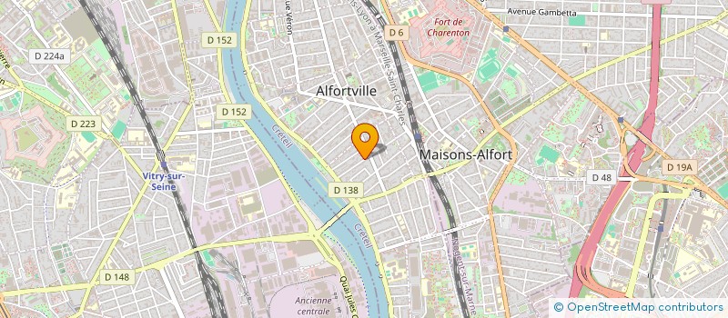 localisation de l'entreprise MONSIEUR YASSINE TAYEB  ALFORTVILLE