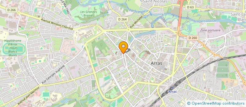 localisation de l'entreprise MONSIEUR YASSINE TAYOUGA à ARRAS