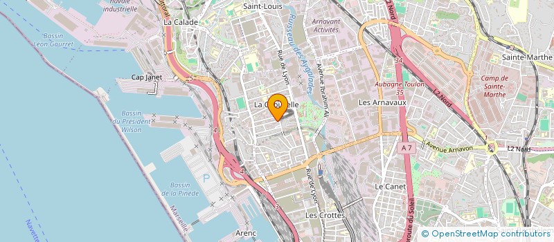 localisation de l'entreprise MONSIEUR YASSINE TOUCHANI à MARSEILLE