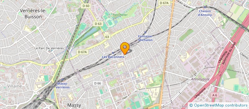 localisation de l'entreprise MONSIEUR YASSINE TOUMI à ANTONY