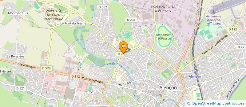 localisation de l'entreprise MONSIEUR YASSINE TRIKI  ALENCON