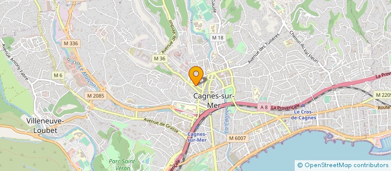 localisation de l'entreprise MONSIEUR YASSINE TROUDI à CAGNES-SUR-MER