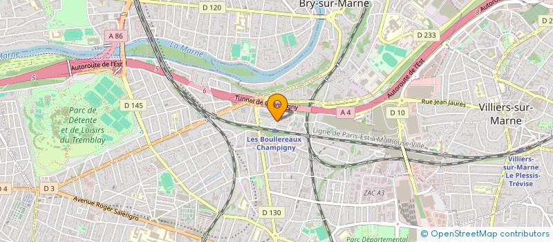 localisation de l'entreprise MONSIEUR YASSINE YAHIA CHERIF à CHAMPIGNY-SUR-MARNE