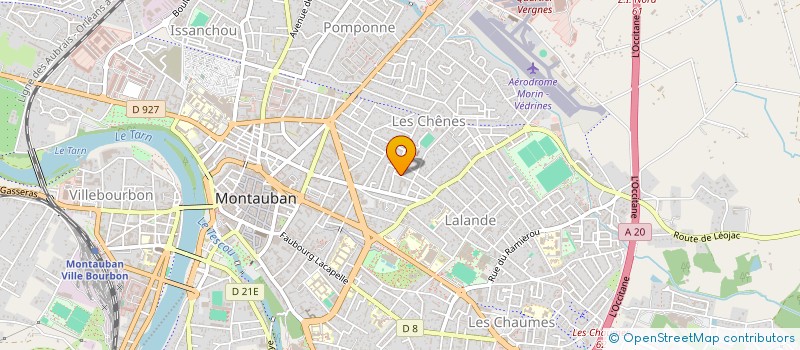 localisation de l'entreprise MONSIEUR YASSINE YAHYAOUI IDRISSI  MONTAUBAN