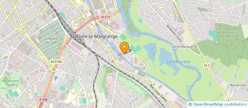 localisation de l'entreprise MONSIEUR YASSINE YAKHLEF-ALLAH  JARVILLE-LA-MALGRANGE