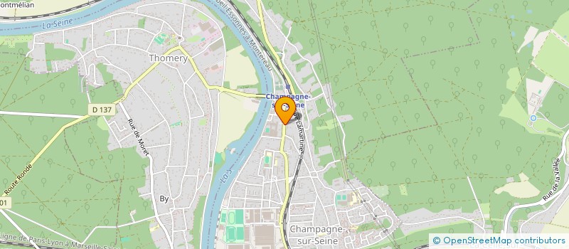 localisation de l'entreprise MONSIEUR YASSINE ZABOUBI  CHAMPAGNE-SUR-SEINE