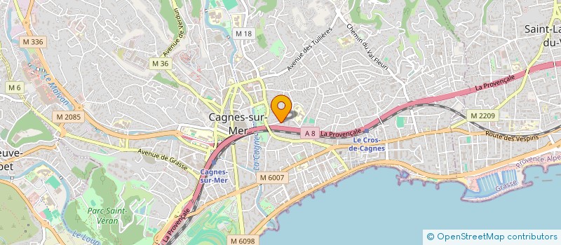 localisation de l'entreprise MONSIEUR YASSINE ZAMOURI  CAGNES-SUR-MER