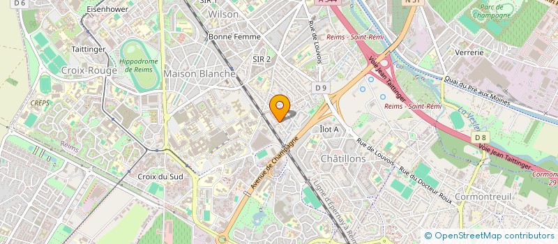 localisation de l'entreprise MONSIEUR YASSINE ZARGUIT  REIMS