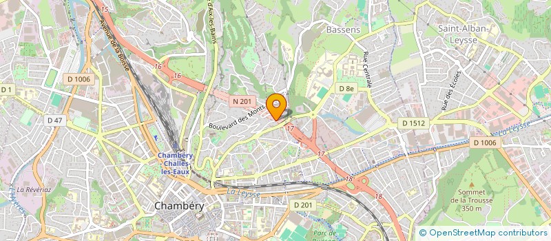 localisation de l'entreprise MONSIEUR YASSINE ZERAIBI  CHAMBERY