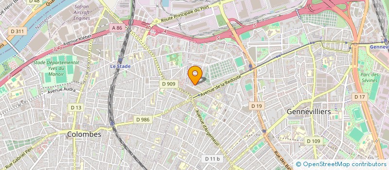 localisation de l'entreprise MONSIEUR YASSINE ZIDANE à ASNIERES-SUR-SEINE