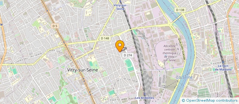 localisation de l'entreprise MONSIEUR YASSINE ZINBI à VITRY-SUR-SEINE