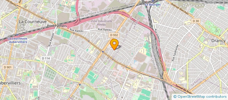 localisation de l'entreprise MONSIEUR YASSINE ZLIMA à LA COURNEUVE