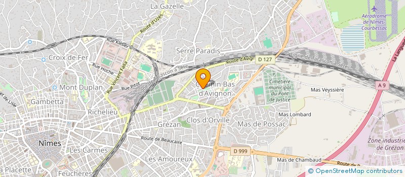 localisation de l'entreprise MONSIEUR YASSINE ZOUNTAR  NIMES