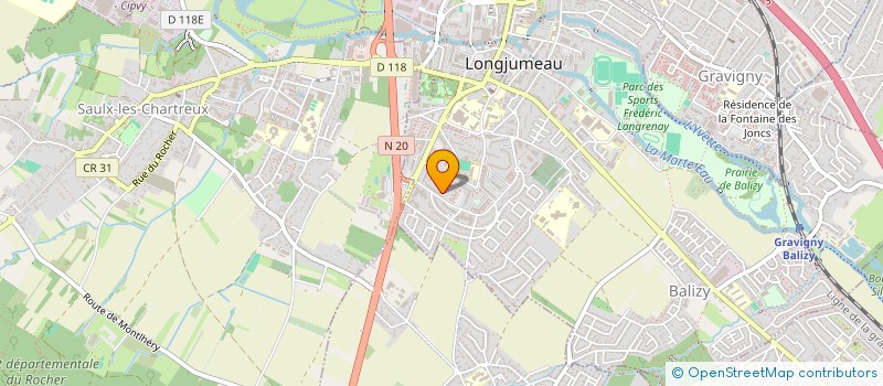 localisation de l'entreprise MONSIEUR YASSINE ZRIDET à LONGJUMEAU