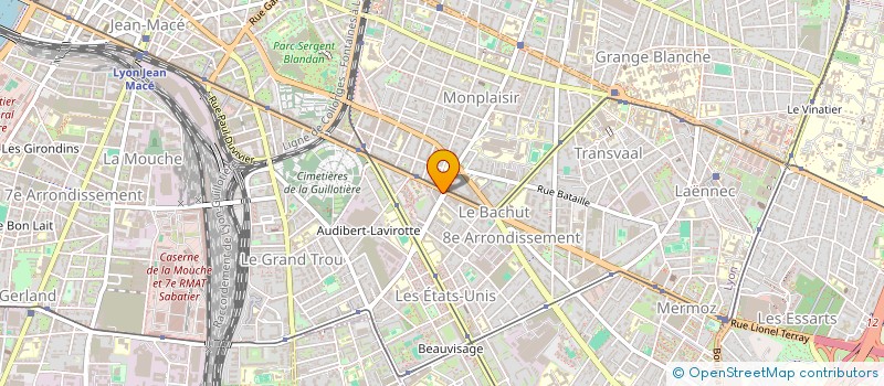 localisation de l'entreprise MONSIEUR YASSIR ASSOUMANI  LYON