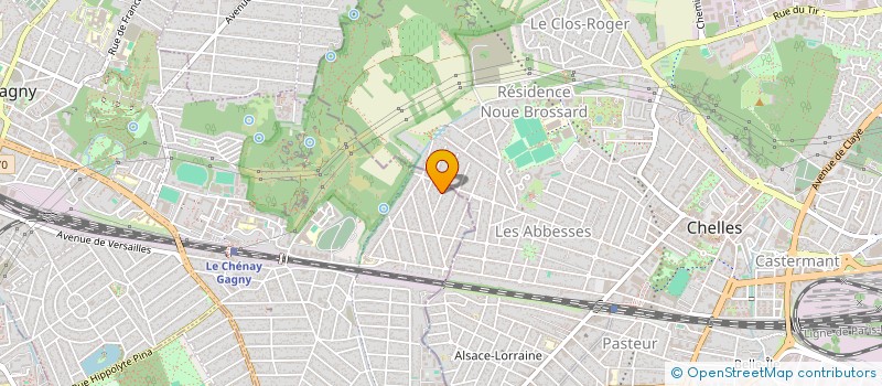 localisation de l'entreprise MONSIEUR YASSIR BOUIZI  GAGNY