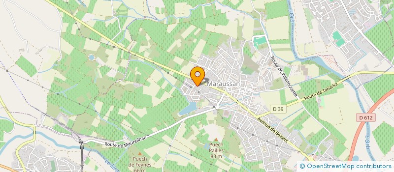 localisation de l'entreprise MONSIEUR YASSIR CHEBBAC  BEZIERS