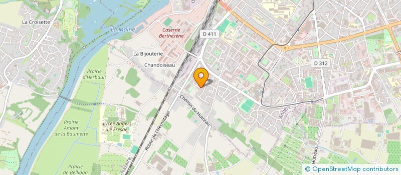 localisation de l'entreprise MONSIEUR YASSIR HANIF  ANGERS