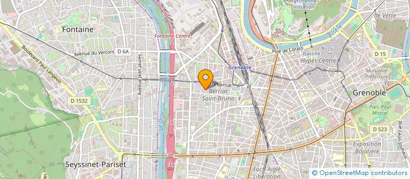 localisation de l'entreprise MONSIEUR YASSIR IDHBI à GRENOBLE