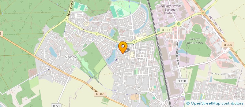 localisation de l'entreprise MONSIEUR YASSIR JDOUDI  SAVIGNY-LE-TEMPLE