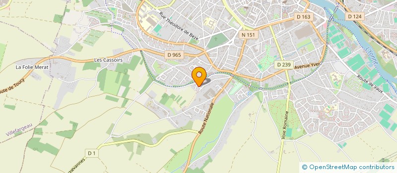 localisation de l'entreprise MONSIEUR YASSIR KHABOUZE à AUXERRE