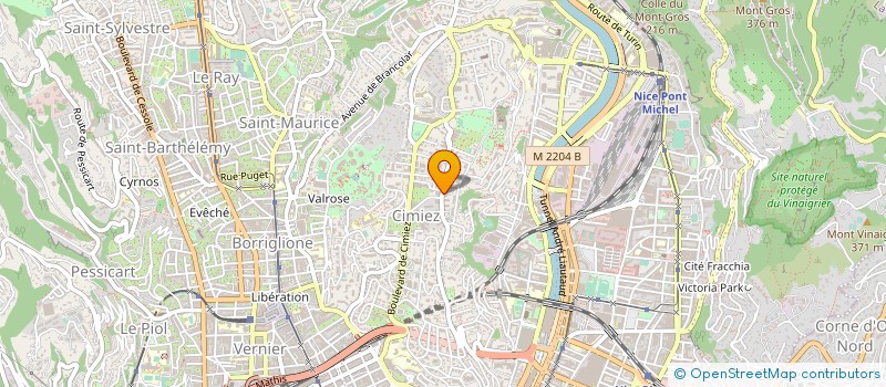 localisation de l'entreprise MONSIEUR YASSIR LAZREK à NICE