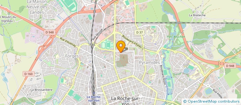 localisation de l'entreprise MONSIEUR YASSIR MANSOURI à LA ROCHE-SUR-YON