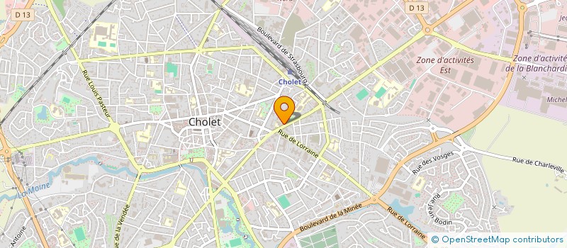 localisation de l'entreprise MONSIEUR YASSIR NEMMAOUI à CHOLET