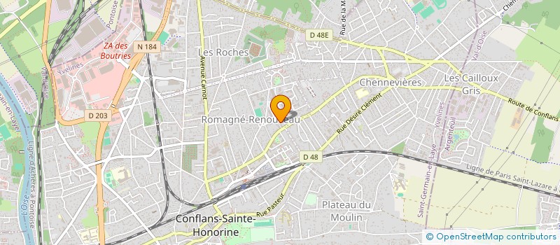 localisation de l'entreprise MONSIEUR YASSIR SALKA  CONFLANS-SAINTE-HONORINE